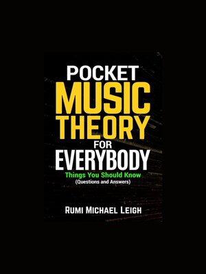 cover image of Pocket Music Theory For Everybody
